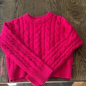 Pink sweater